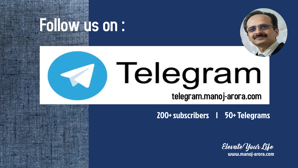 Telegram Channel | Elevate Your Life
